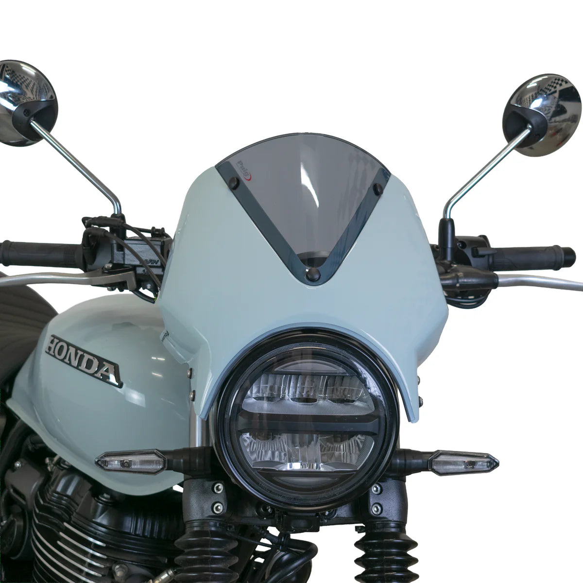 Honda GB350S Pyramid Fly Screen Puco Blue (2025 - On)
