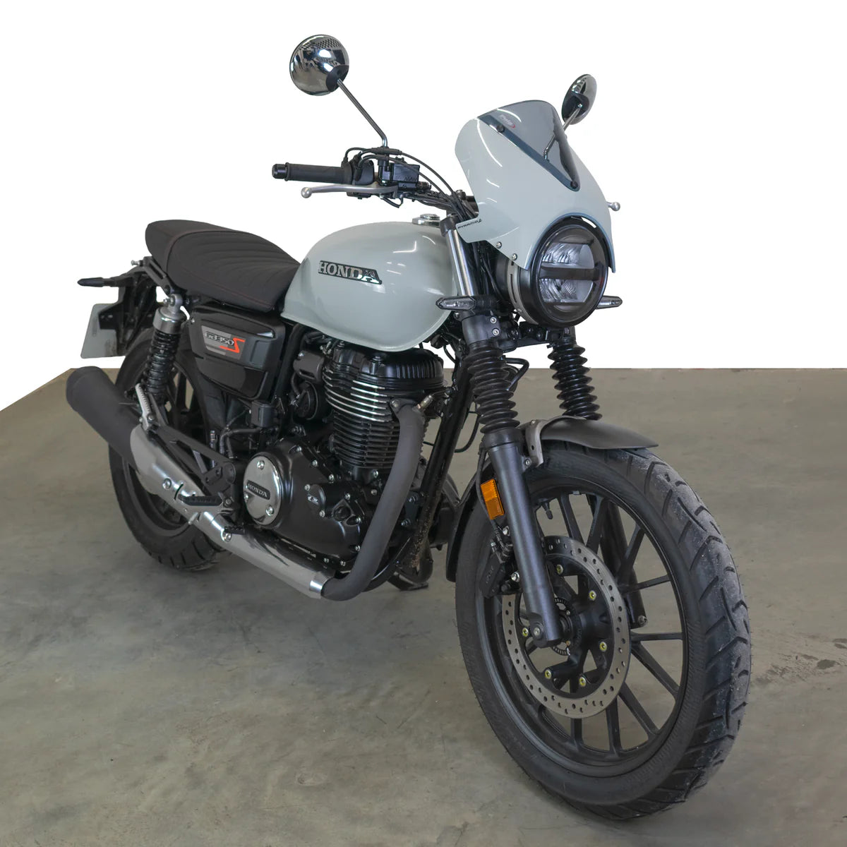 Honda GB350S Pyramid Fly Screen Pearl Deep Mud Grey (2025 - On)