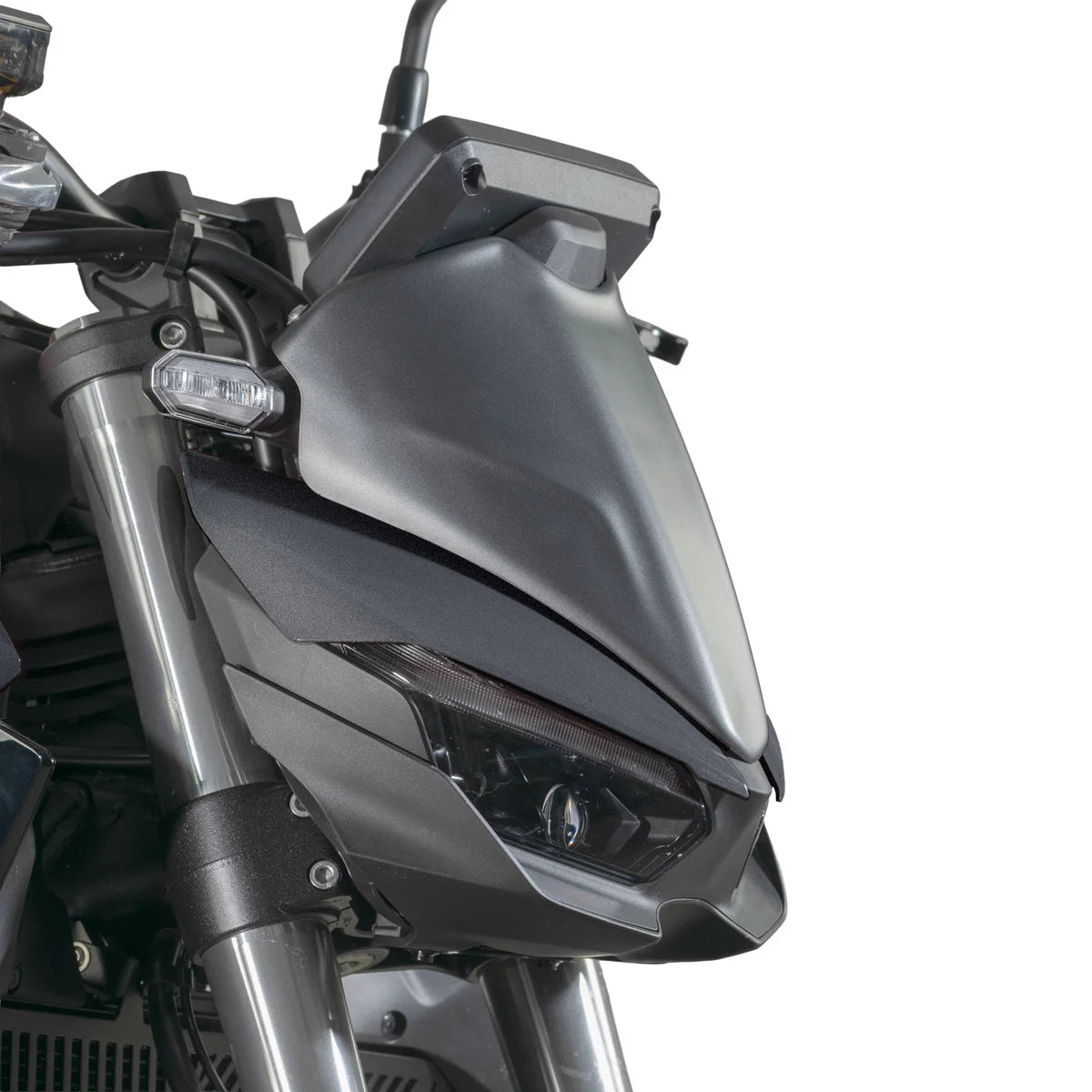 Honda CB1000 Hornet & SP (2025 - On) Pyramid Fly Screen | Matte Iridium Grey Metallic