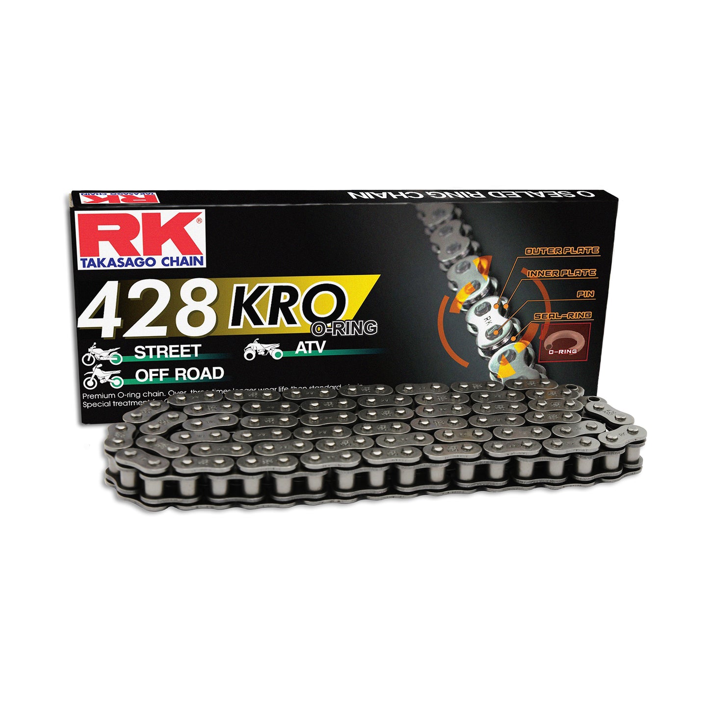 RK 428KRO-132 O-Ring Chain