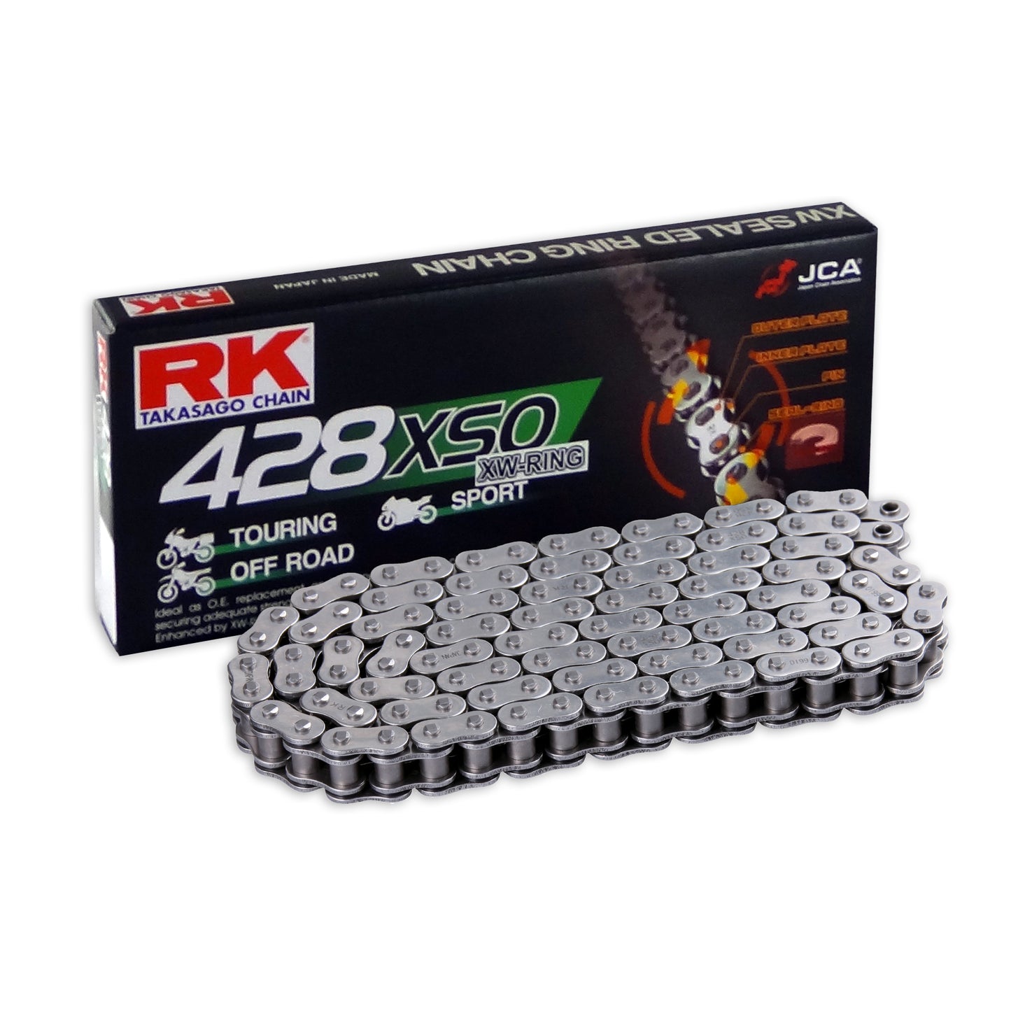 RK 428XSO-140 XW-Ring Chain Clip link