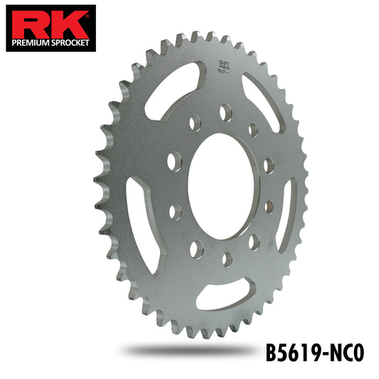Sprocket Rear RK B5619 NC0-42 JTR 1332 525 pitch 10.5 and 12.5mm holes