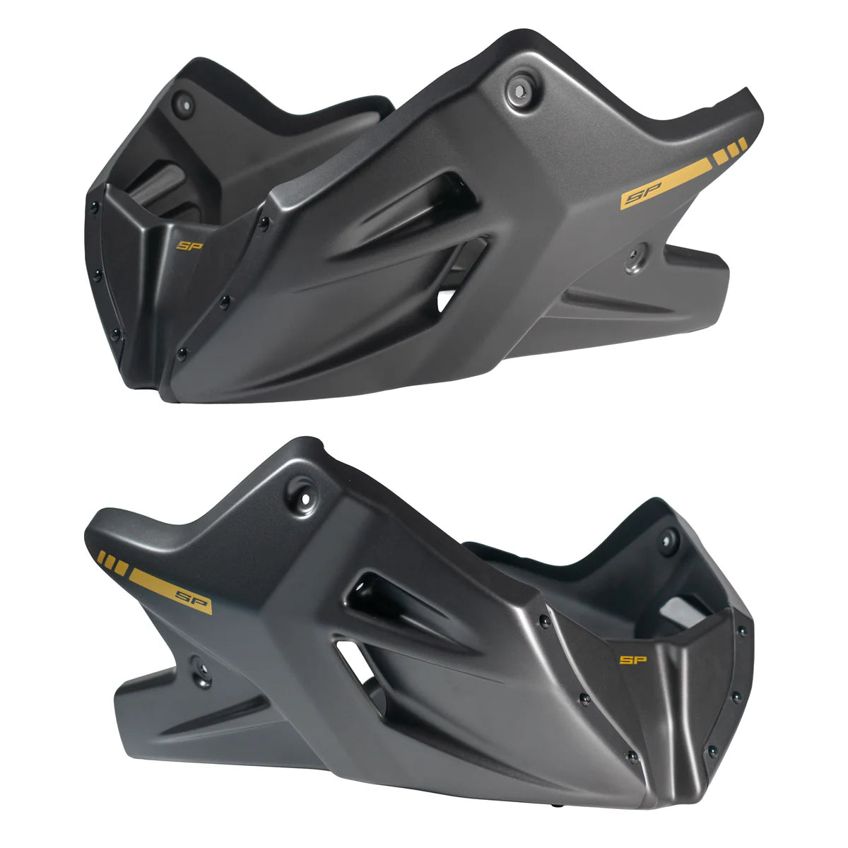 Honda CB1000 Hornet & SP (2025 - On) Pyramid Belly Pan Matte Ballistic Black Metallic (SP)