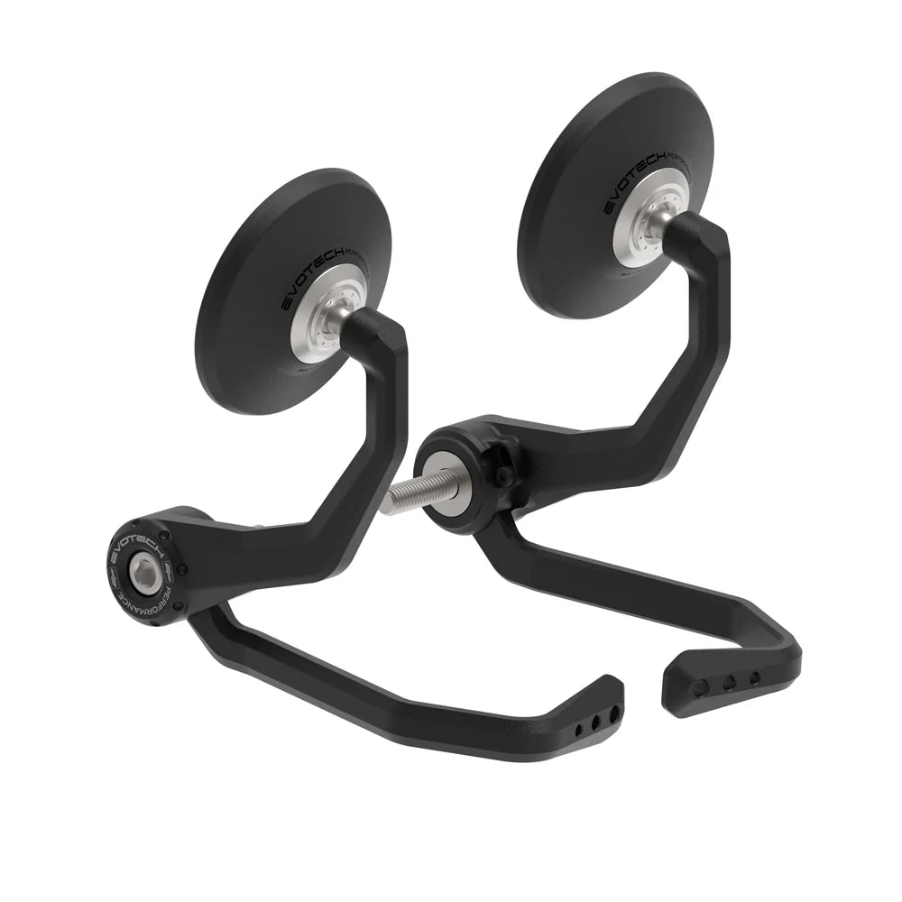 BMW F 900 R Models (2020 - On) Bar End Mirrors / Brake and Clutch Protector Kit (Retro Round) Evotech Performance