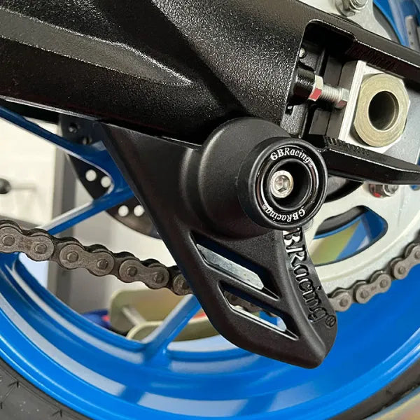 Kawasaki Ninja ZX-4R (2023 - On) Models. Lower Chain Guard & Stand Bobbins. GB Racing