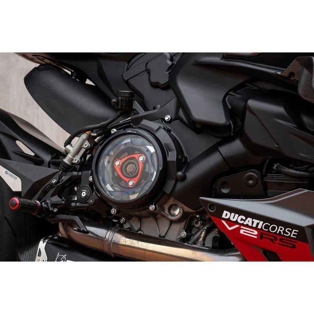 Ducati Panigale V4 & S (2018 - On) Clutch Spring Ring Red. CNC Racing
