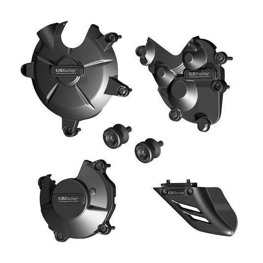 Kawasaki ZX-6R Motorcycle Protection Bundle 2007 - 2008 GB Racing