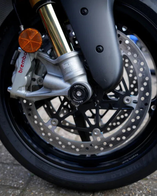 Ducati Panigale V4 & S (2025+) Front Quick release Spindle Bobbin Set - GB Racing
