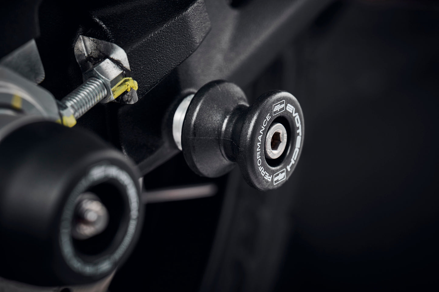 Evotech Paddock Stand Bobbins - Kawasaki KLE500 SE (2026+)