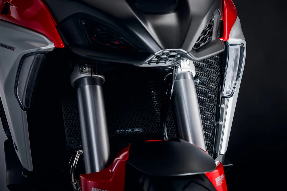 Ducati Multistrada V4 RS (2024+) Radiator Oil Cooler Guard Set Evotech Performance