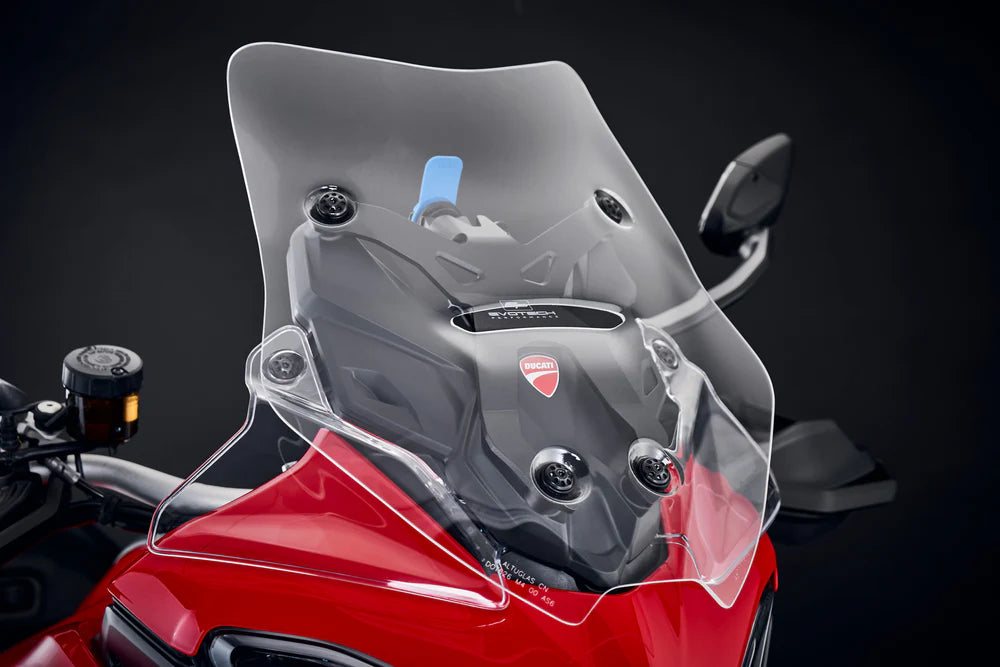 Ducati Multistrada V4 RS (2024+) Quad Lock Compatible Sat Nav Mount - Evotech Performance