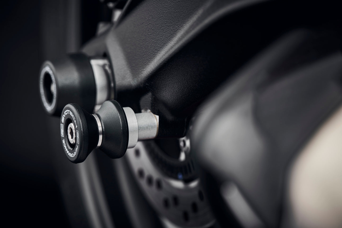 Evotech Paddock Stand Bobbins - Triumph Street Triple 765 RX (2026)