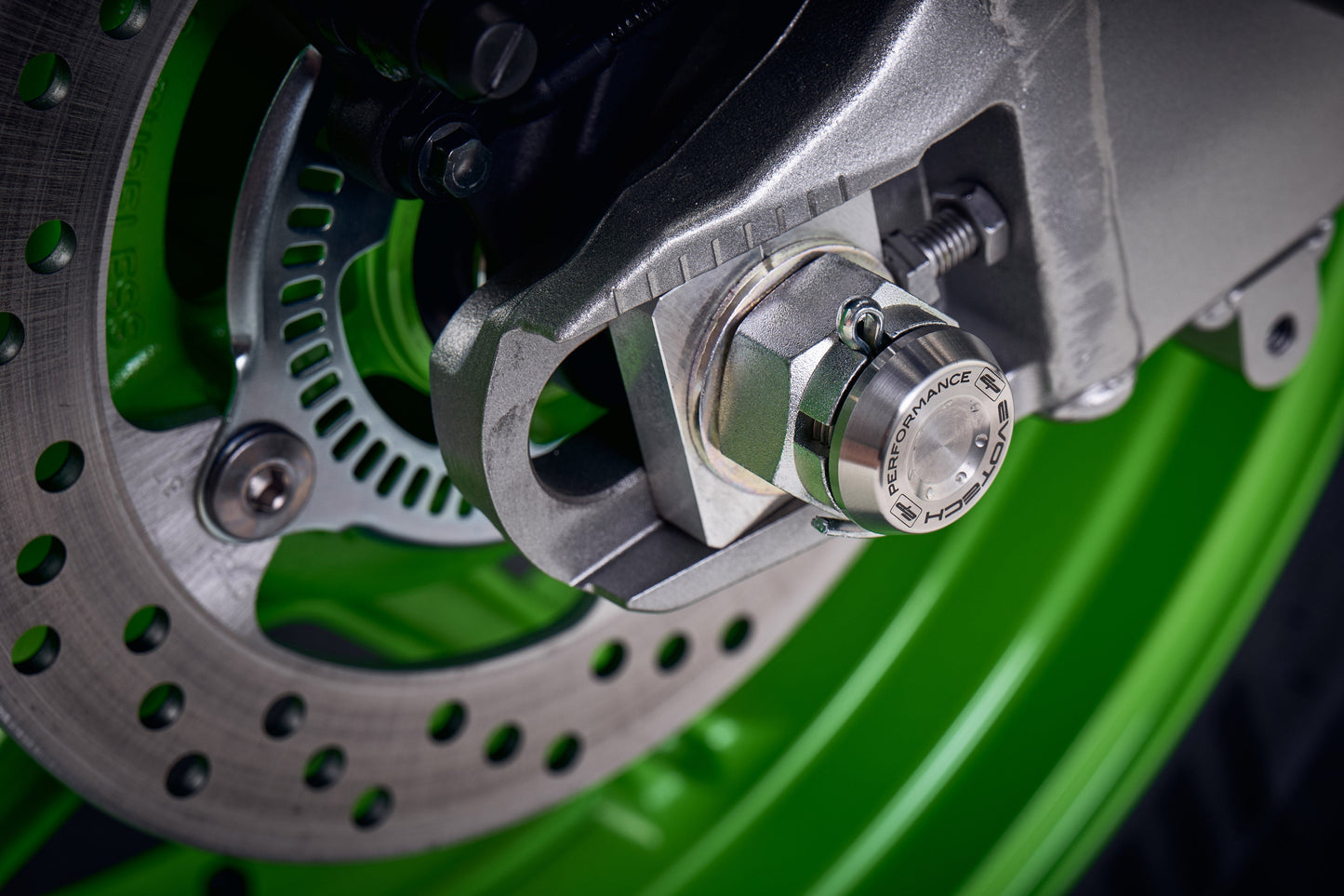 Evotech Rear Spindle Bobbins - Kawasaki Ninja ZX-10RR (2026+)