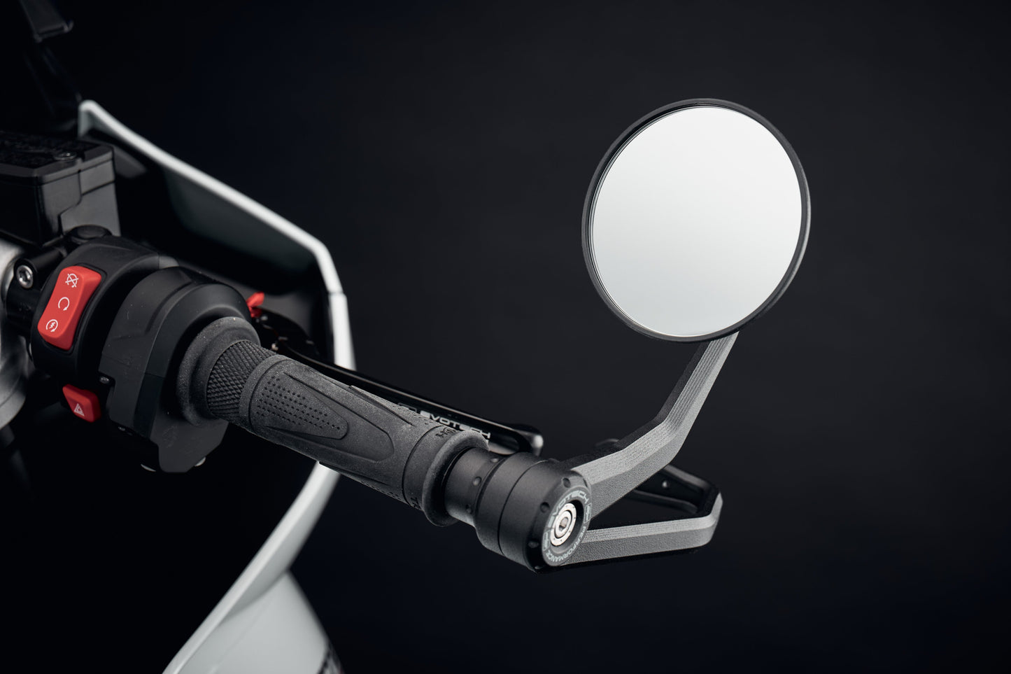 Evotech Bar End Mirrors / Brake Protector (Retro) - Triumph Tracker 400 (2026+)