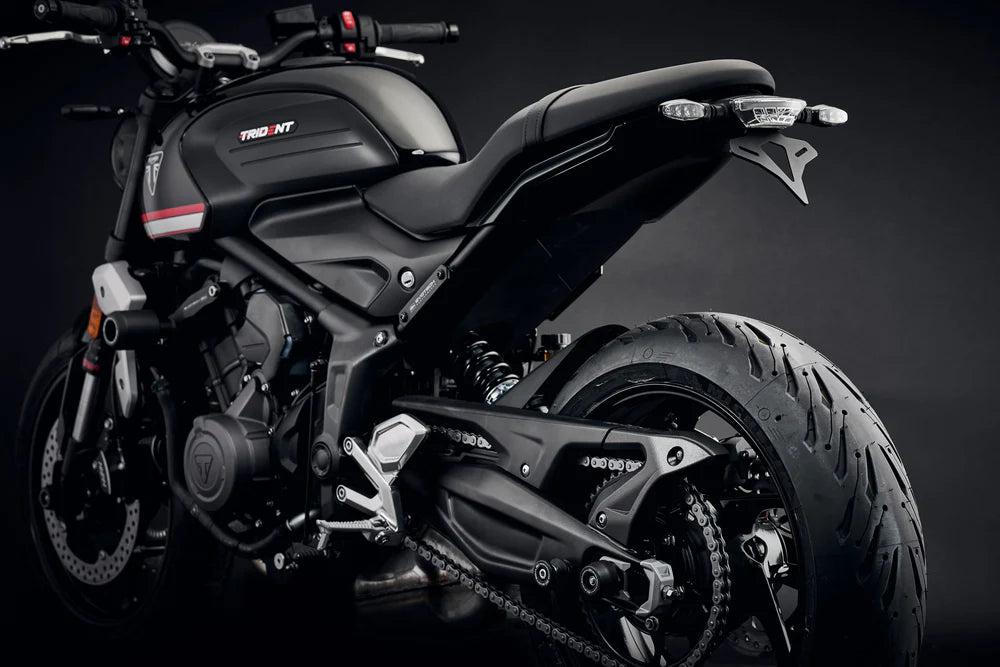 Triumph Trident Tail Tidy (2025 - On) Clear Light. Evotech Performance