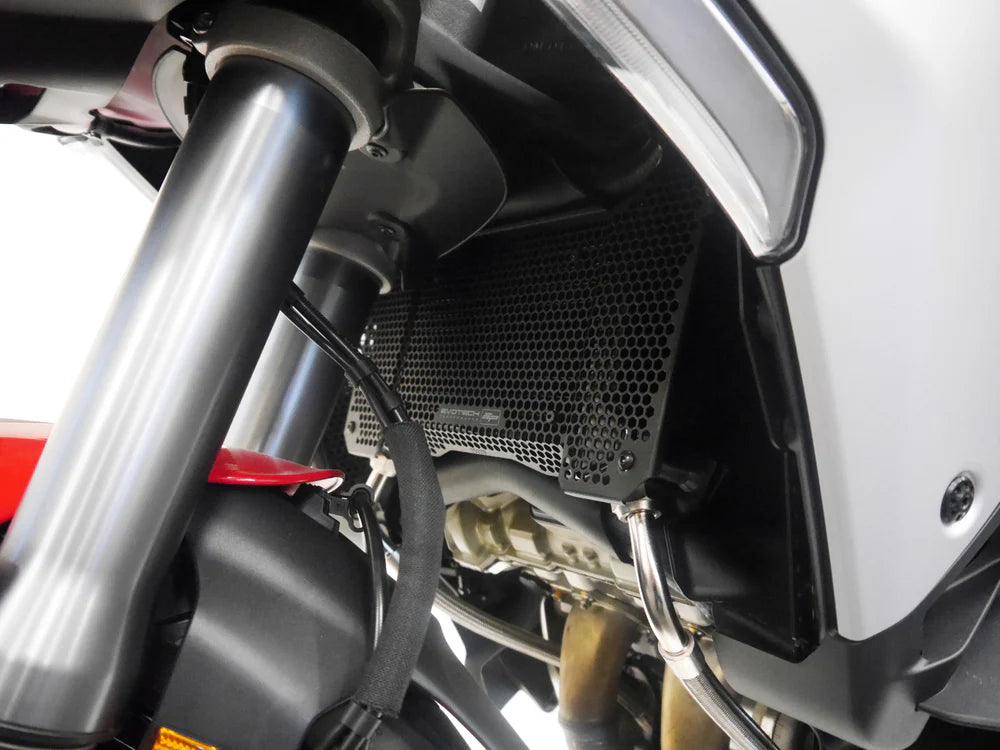 Ducati Multistrada V4 (2025+) Radiator Oil Cooler Guard Set Evotech Performance
