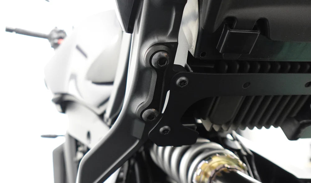 Yamaha MT-09 & SP (2024 - On) Pillion Footpeg Removal Kit. Evotech Performance