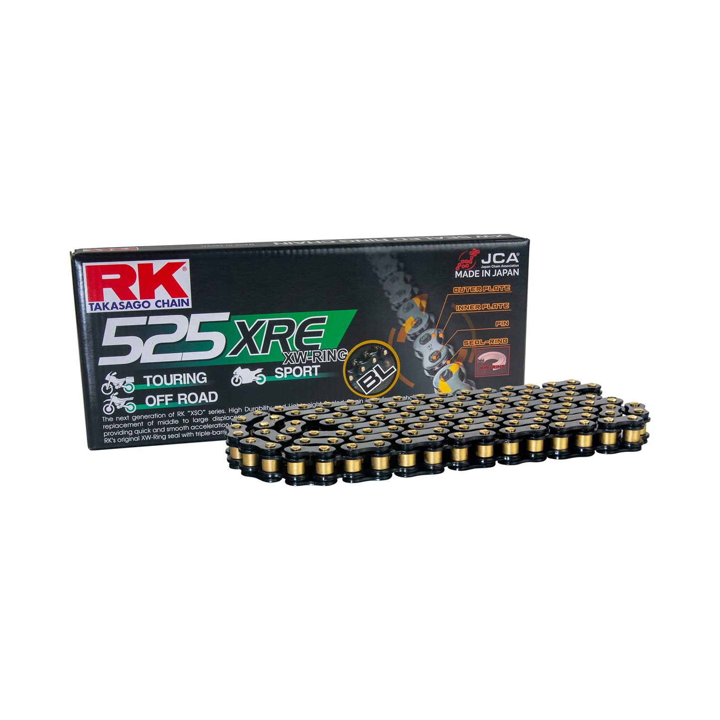 RK BL525XRE-130 XW-Ring Chain