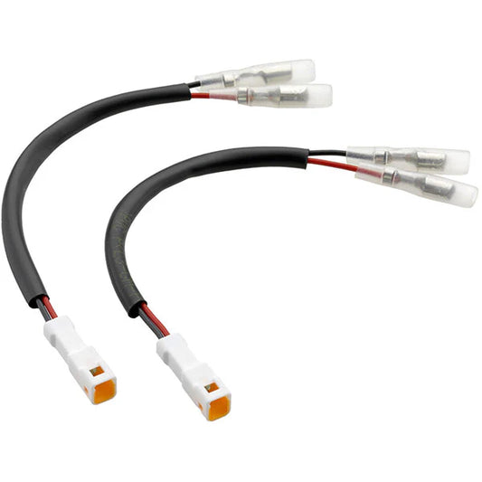 Indicator Loom Connector Kit to convert indicator Bullet Connectors to Ducati connectors.