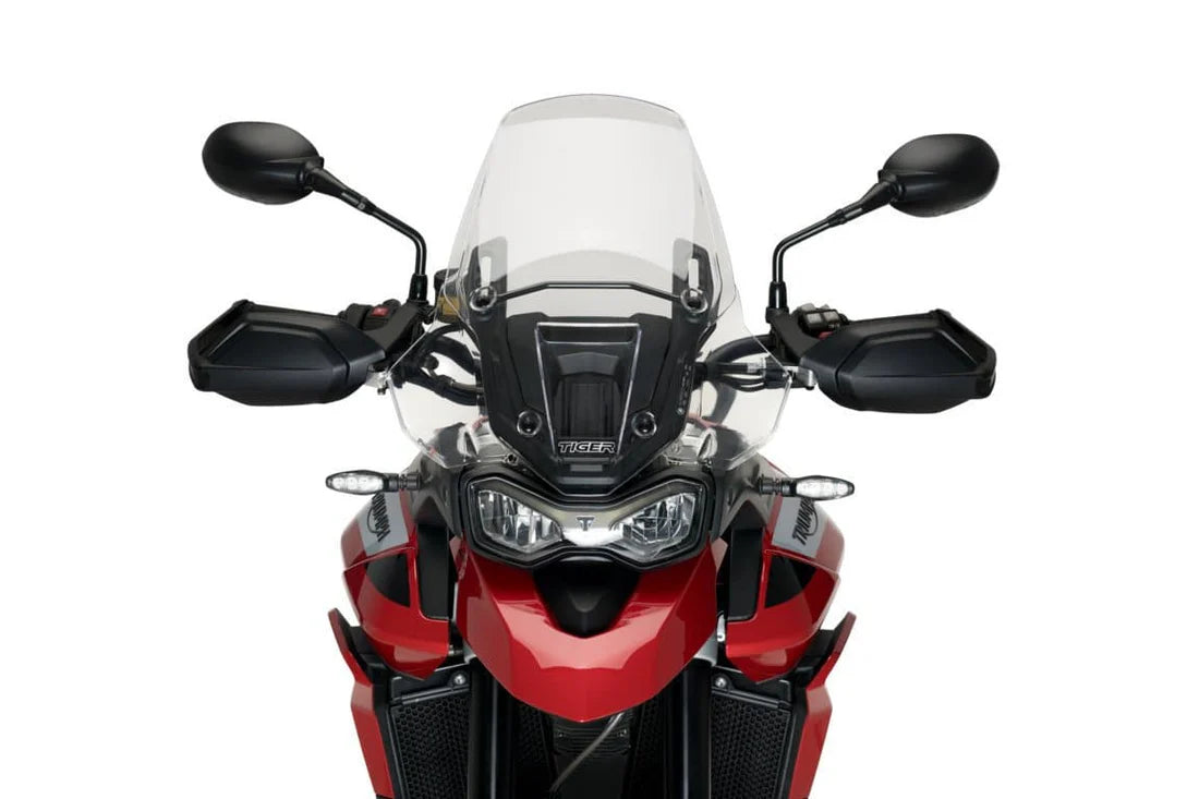 Triumph Tiger 900 GT Pro 2020>2023 Puig Front Upper Deflectors (Clear)