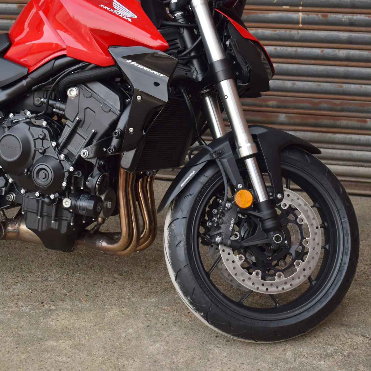 Honda CB1000 Hornet & SP (2025 - On) Pyramid Front Fender Extender Matte Black