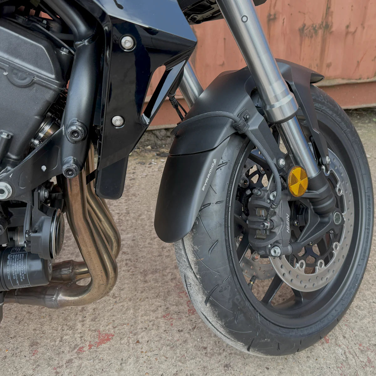 Honda CB1000 Hornet & SP (2025 - On) Pyramid Front Fender Extender Matte Black