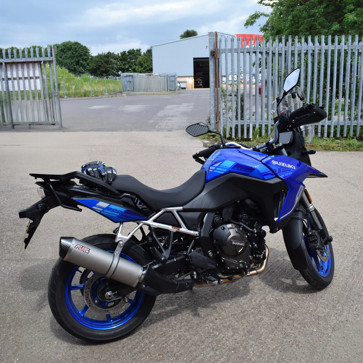 Suzuki V-Strom 800 RE (2024 - On) Pyramid Fenda Extenda | Matte Black |