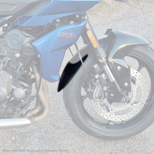 Triumph Tiger Sport 660 2022- On Pyramid Fender Extender Matte Black