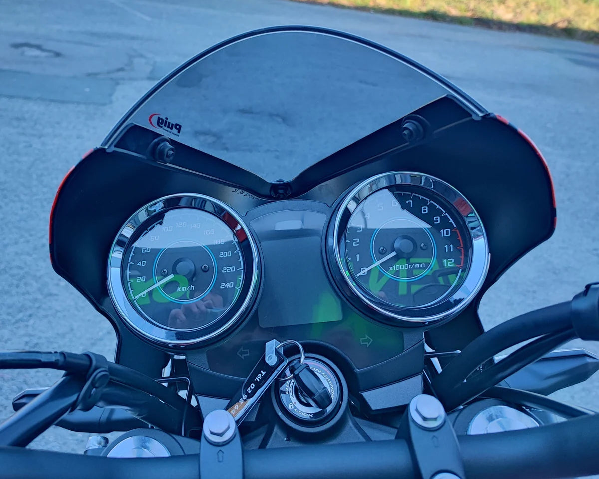 Kawasaki Z900RS SE (2022 - On) PPyramid Fly Screen | Gloss Black | Unpainted