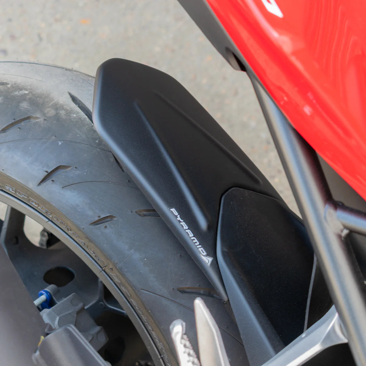 Honda CB1000 Hornet & SP (2025 - On) Pyramid Hugger Extension. Matte Black