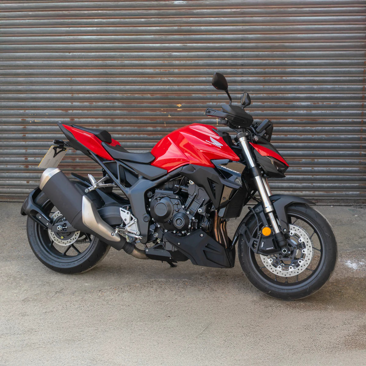 Honda CB1000 Hornet & SP (2025 - On) Pyramid Hugger Extension. Matte Black