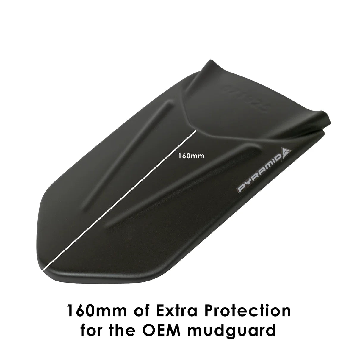 Honda CB1000GT Pyramid Hugger Extension. Matte Black (2025 - On)