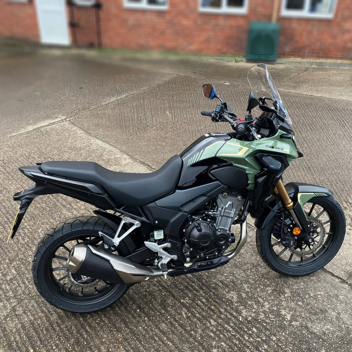 Honda NX 500 (2024 - On). Pyramid Rear Hugger (Matte Black)