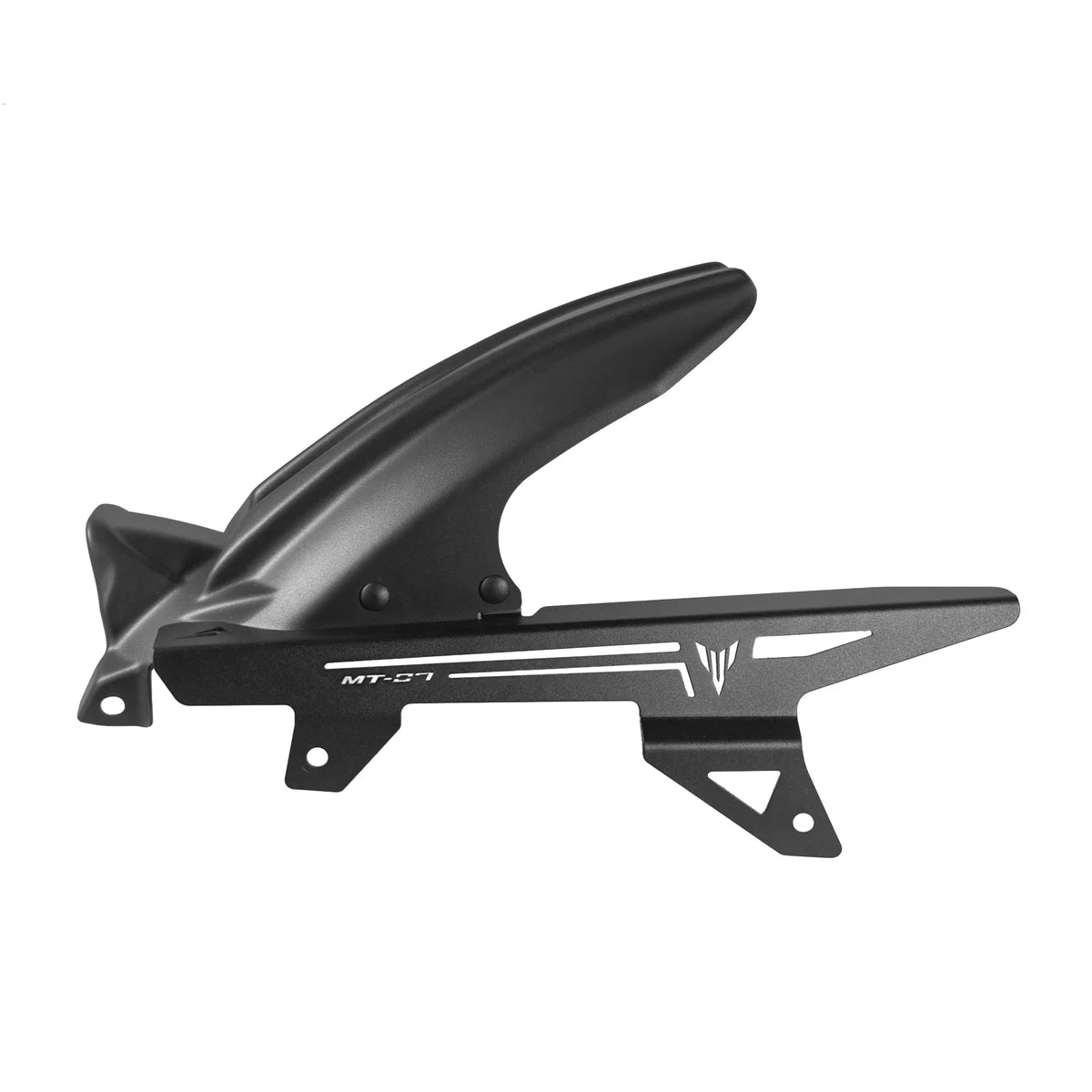 Yamaha MT-07 (2025 - On) Pyramid Hugger With Chain Guard (Matte Black)