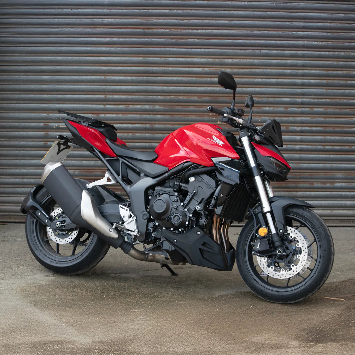 Honda CB1000 Hornet & SP (2025 - On) Pyramid Metal Fly Screen | Matte Black |