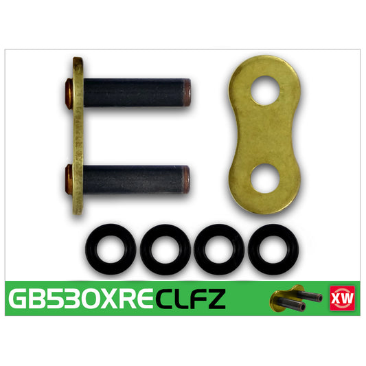 RK GB530XRE-CLFZ XW-Ring Gold Chain Rivet Link