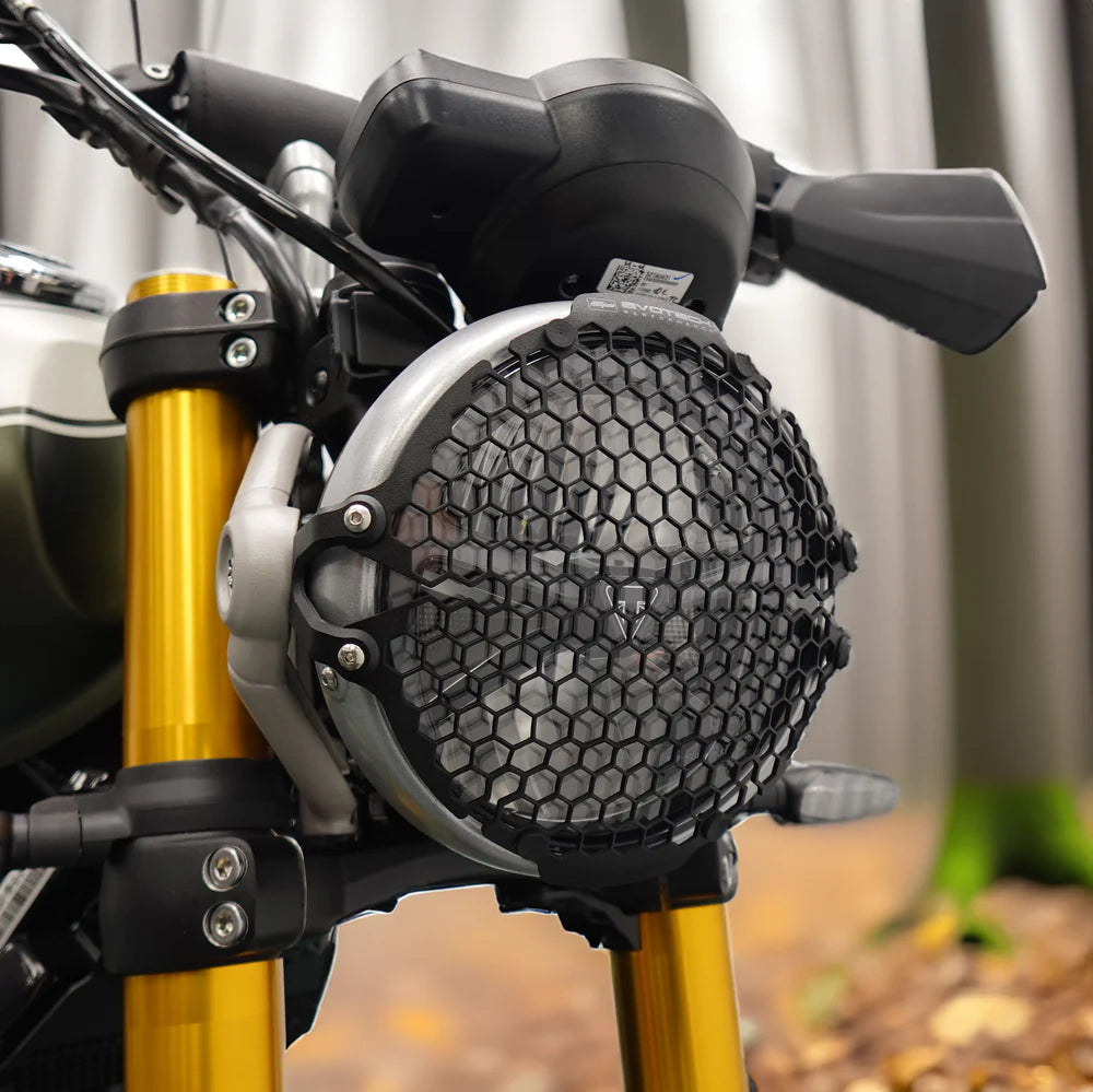 Triumph Speed 400 (2024+) Headlight Guard. Evotech Performance
