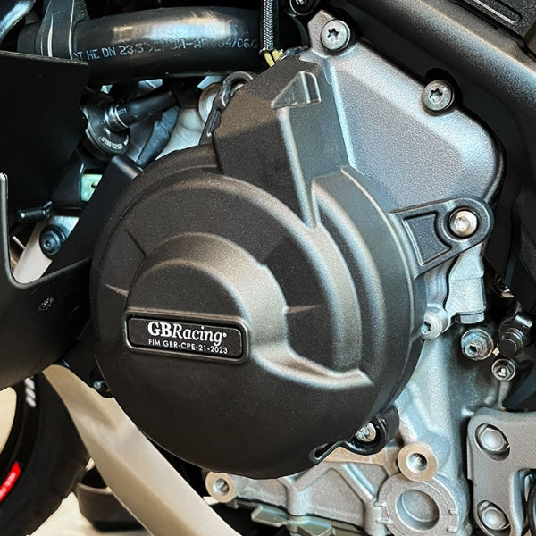 Ducati Multistrada V4 Pikes Peak (2022+) Secondary Alternator Cover Protector. GB Racing