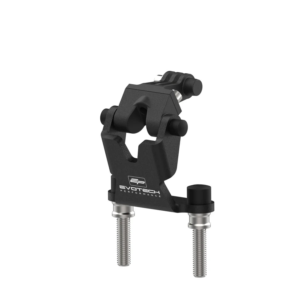 Yamaha Tracer 7 (2021 - 2024) Action / Dash Cam Compatible Handlebar Clamp Mount - Evotech Performance