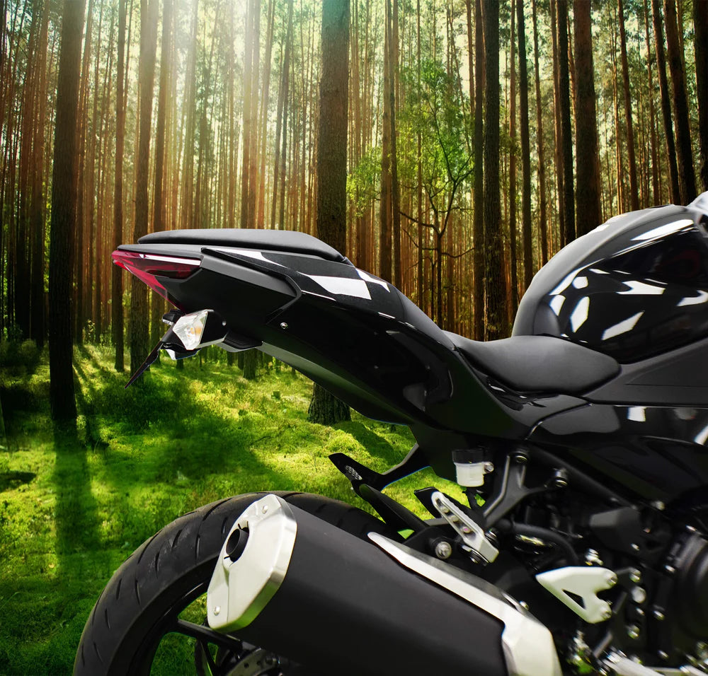 Kawasaki Ninja 500 (2024 - On) Tail Tidy. Evotech Performance