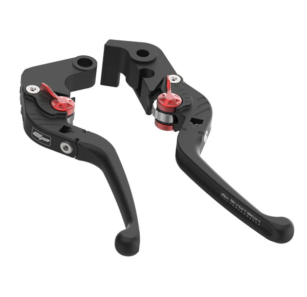 Triumph Street Triple 765 RX (2026 - On) Evo Folding Clutch and Brake Lever Set - Evotech Performance.