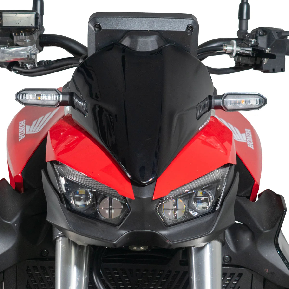 Honda CB1000 Hornet & SP (2025 - On) Pyramid Fly Screen | Graphite Black
