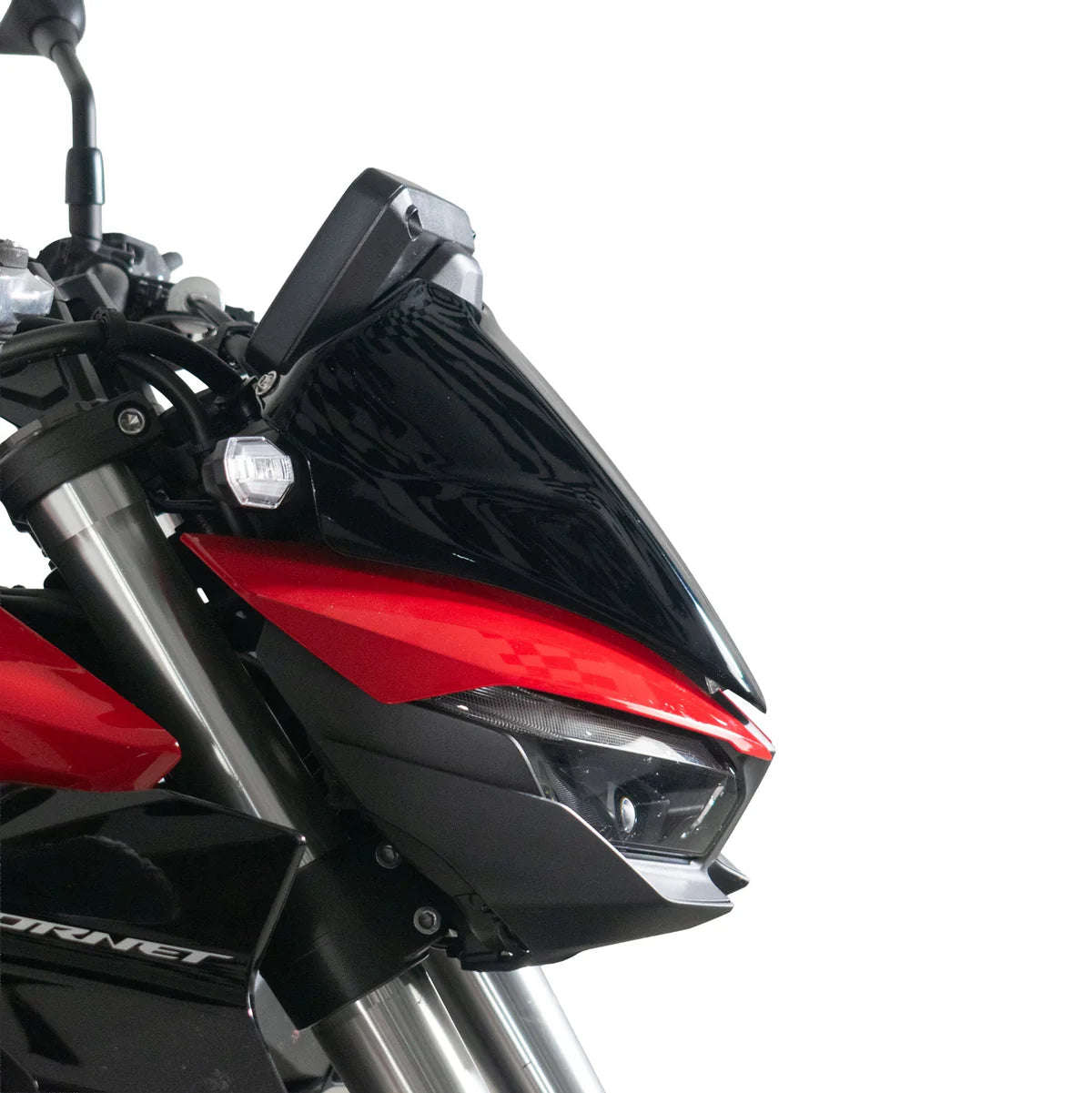 Honda CB1000 Hornet & SP (2025 - On) Pyramid Fly Screen | Graphite Black