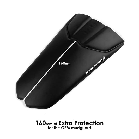 Triumph Speed Triple 1200 RS (2021+) Pyramid Hugger Extension Matte Black