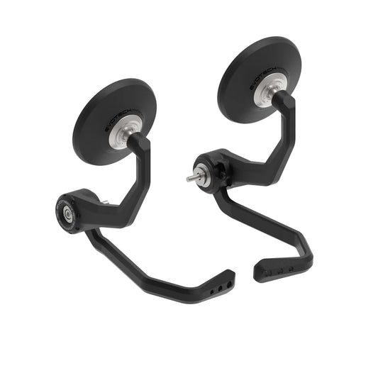 Aprilia Tuono 457 (2025 - On) Bar End Mirrors / Brake and Clutch Protector Kit (Round type) Evotech Performance