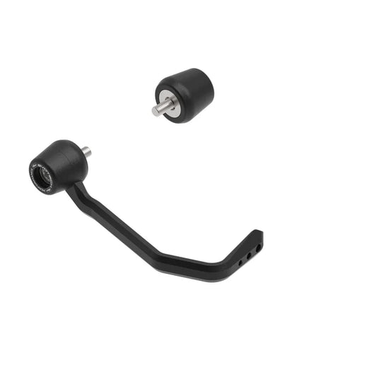 Triumph Street Triple 765 RX (2026 - On) Brake Lever Protector Kit Road type - (Bar End Mirror Version) - Evotech Performance.