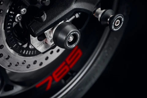Triumph Street Triple 765 Moto2 Edition (2023 - On) Rear Spindle Bobbins Evotech Performance