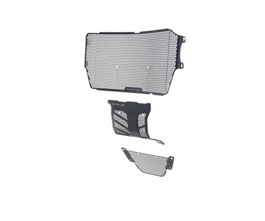 Ducati Monster 1200 Radiator Oil Cooler and Engine Guard set 2013 - 2016 Evotech Performance