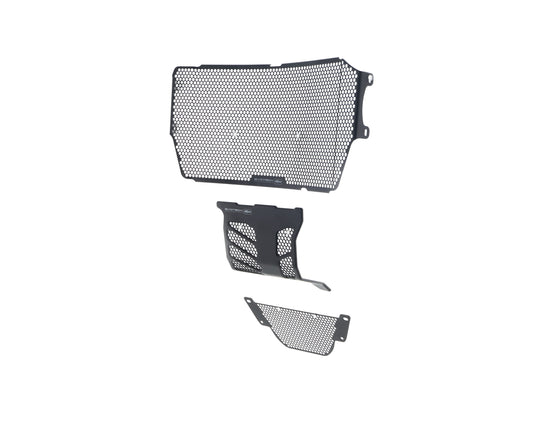 Ducati Monster 1200 S Radiator Oil Cooler and Engine Guard set (2017+) Evotech Performance