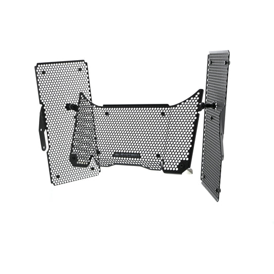 Multistrada V4 Pikes Peak Radiator Oil Cooler Guard Set 2022+Evotech Performance